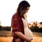 Pregnant woman waiting the birth of her baby