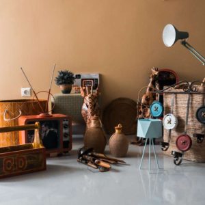 collection of miscellaneous items for a home