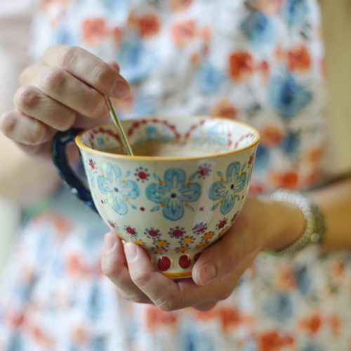 sacred in the ordinary teacup; feed a hungry soul