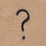 question mark to ask questions stemming from dualistic thinking