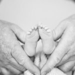 a baby's tiny feet