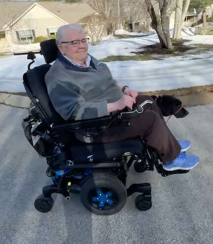 Ardis in Powerchair